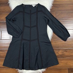 Outerknown Women's Size Small Black Organic‎ Cotton Eliott Dress